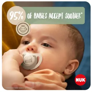 NUK Star Baby Dummy Soothes, 0-6 Months - Image 4