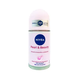 Nivea anti perspirant pearl & beauty roll on 50ml (2)