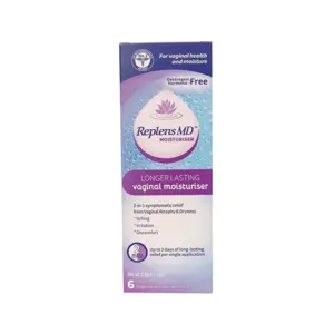 Replens Prefilled Applicators Vaginal Moisturiser 6