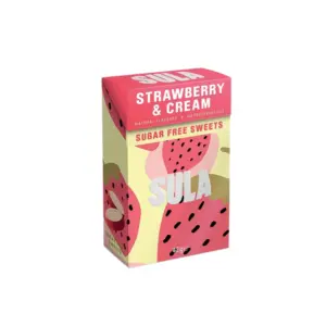 Sula Sugar Free Sweets Strawberry & Cream 42g