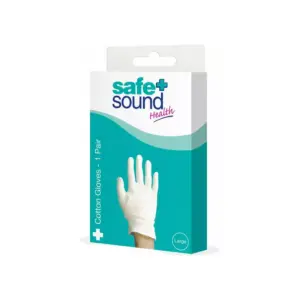 Safe and Sound Medium Cotton Gloves
