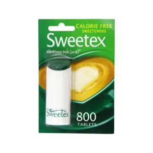 Sweetex Calorie Free Sweeteners - Pack of 800 Tablets