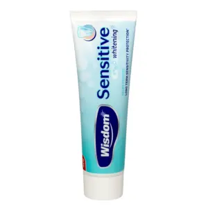 Wisdom Sensitive Whitening Fresh Mint Fluoride Toothpaste, 100ml - Image 5
