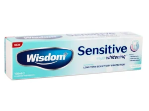 Wisdom Sensitive Whitening Fresh Mint Fluoride Toothpaste, 100ml - Image 3