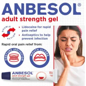 Anbesol Adult Strength Gel 10g - Image 6