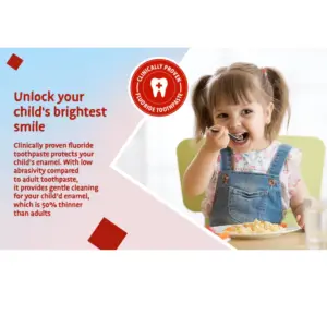 Aquafresh Kids Toothpaste Little Teeth 3-5 Years 50 ml - Image 4