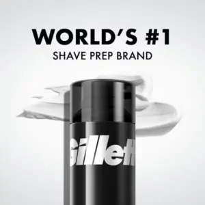 Gillette Classic Shaving Foam Sensitive Skin 200ml - Image 6