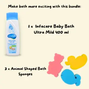 Infacare Ultra Mild Baby Bubble Bath 400ml - Image 3