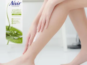 Nair Hair Removing Cream Sensitive Aloe Vera 100ml - Image 4