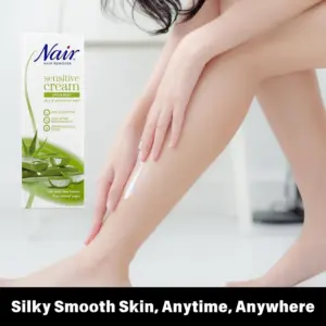 Nair Hair Removing Cream Sensitive Aloe Vera 100ml - Image 4