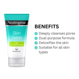 Neutrogena Skin Detox Mask 150ml - Image 3