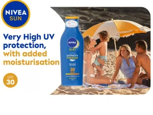 Nivea Sun Suncream Lotion Protect & Moisture SPF30 200ml - Image 4