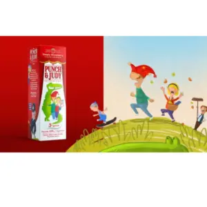 Punch & Judy Simply Strawberry Toothpaste 3+Years 50ml - Image 5
