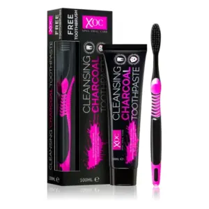 Xpel Oral Care Cleansing Charcoal Toothpaste 100 ml + Toothbrush - Image 4