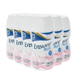 6x Ensure Plus Strawberry 200ml