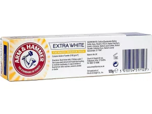 Arm & Hammer Extra White Baking Soda Toothpaste 125g - Image 2