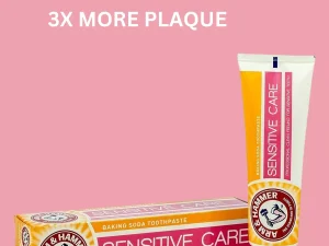 Arm & Hammer Sensitive Care Baking Soda Toothpaste 125g - Image 3