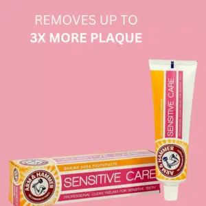Arm & Hammer Sensitive Care Baking Soda Toothpaste 125g - Image 3