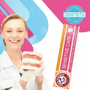 Arm & Hammer Sensitive Care Baking Soda Toothpaste 125g - Image 2