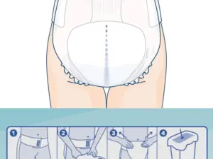 Attends Flex Incontinence Belted Pad - Image 4