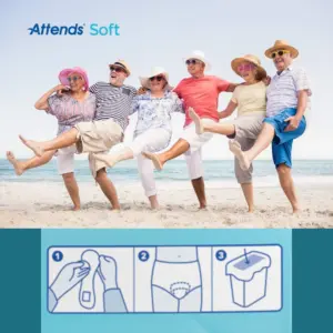 Attends Soft Incontinence Pads (3)