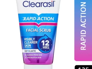 Clearasil Ultra Rapid Action Acne Exfoliating Face Scrub125ml - Image 2