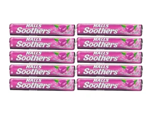 Halls Soothers Sweets, Blackcurrant 45g