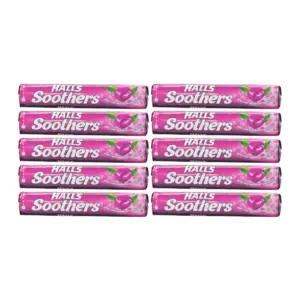 Halls Soothers Sweets, Blackcurrant 45g