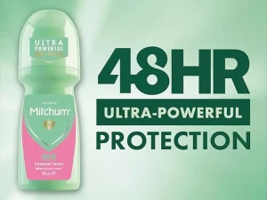 Mitchum Women 48hr Roll On Powder Fresh 100ml - Image 2