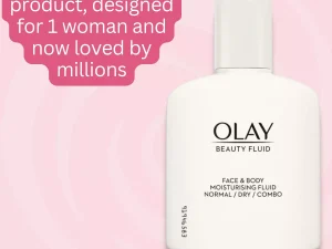 Olay Beauty Fluid Face Body Moisturiser Normal/Dry 200ml - Image 4