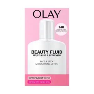 Olay Beauty Fluid Face Body Moisturiser NormalDry 200ml