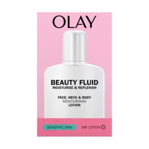 Olay beauty fluid sensitive moisturiser 200ml 1
