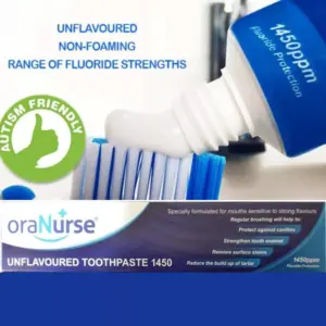 Oranurse Unflavoured Toothpaste 50ml - Image 2