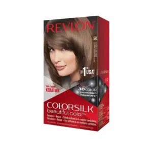 Revlon Colorsilk Permanent Hair Colour 50 Light Ash Brown