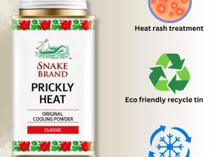 Snake Brand Prickly Heat Powder 140g - Image 2