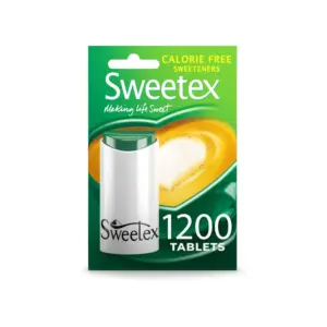 Sweetex Calorie Free Sweeteners Tablets 1200 Count