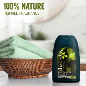 Badedas 3 in 1 Revitalising Shower Gel, Shampoo and Conditioner 200ml - Image 2