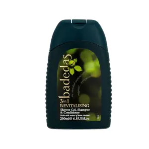 Badedas 3 in 1 Revitalising Shower Gel, Shampoo and Conditioner 200ml
