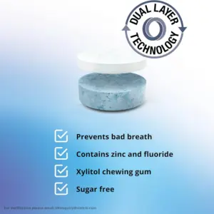 CB12 Boost Strong Mint Chewing Gum 10 Pieces - Image 4