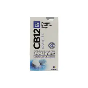CB12 Boost Strong Mint Chewing Gum 10 Pieces