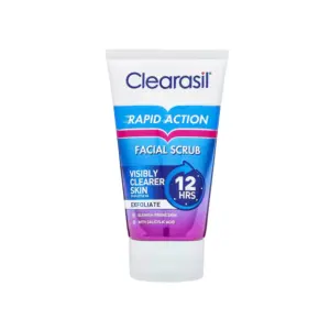 Clearasil Ultra Rapid Action Acne Exfoliating Face Scrub125ml