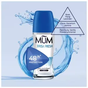 Mum Roll On Deodorant Brisa Fresh 48h 50ml - Image 3