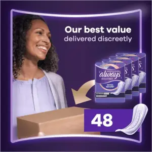 Always Discreet Ultimate Night 12 Pads - Image 2