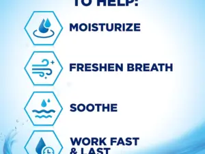 Biotene Dry Mouth Moisturising Mouthwash in Fresh Mint 500ml - Image 3