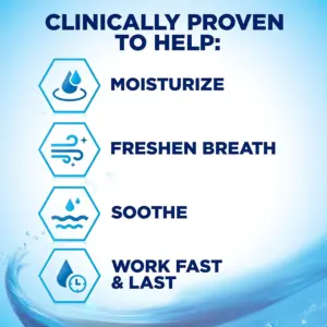 Biotene Dry Mouth Moisturising Mouthwash in Fresh Mint 500ml - Image 3