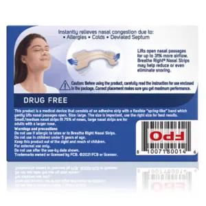 Breathe Right Original Sleep Strips 30 Pack - Image 2