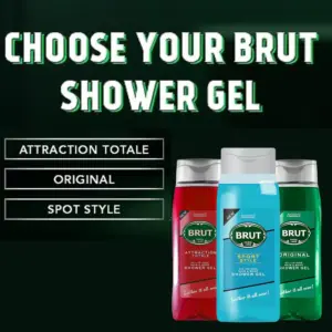 Brut Shower Gel All In One Hair & Body Wash 500ml - Image 6