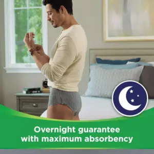 Depend Comfort Protect Pants for Men Small/Medium ? 10 Pants - Image 4