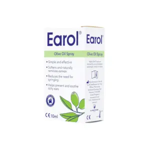 Earol Ear Wax Remover Olive Oil Spray 10ml - Image 2