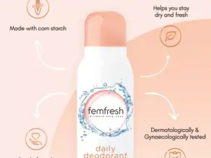 Femfresh Daily Freshness Deodorant 125ml - Image 5